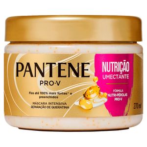 Máscara de Tratamento Pantene Nutrição Umectante Pote 270ml