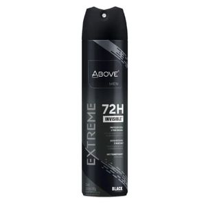 Desodorante Aerosol Above Extreme Black 72h 90g