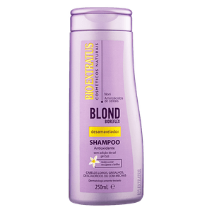 Shampoo Desamarelador Bio Extratus Blond Bioreflex Frasco