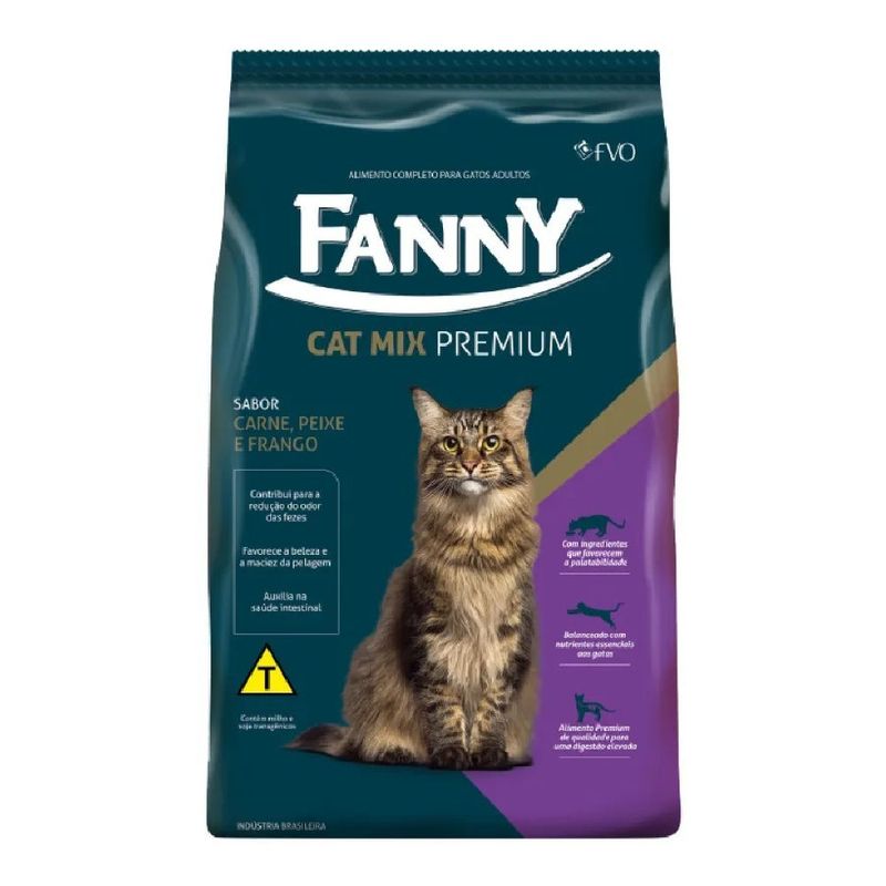 racao-fanny-cat-premium-sabores-25kg