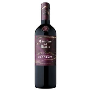 Vinho Chileno Tinto Spectacular Cabernet Carnaval Casillero Del Diablo 750ml