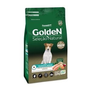 Ração Seca Golden Seleção Natural Cães Adultos Mini Bits