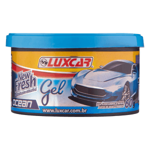 Odorizador Automotivo em Gel Ocean Luxcar New Fresh Pote 60g