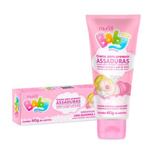 Creme Para Assadura Menina Baby Muriel 60G