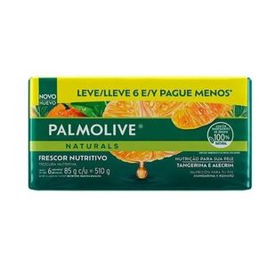 Sabonete Palmolive Suave Tangerina e Alefrim 6x85g