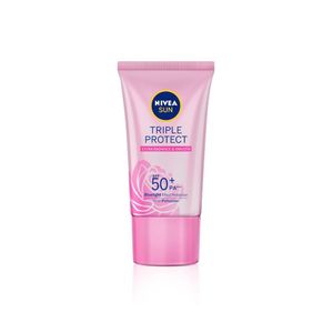 Protetor Solar Facial Nivea Sun Tripla Proteção Loção Pele Radiante FPS 50 40ml