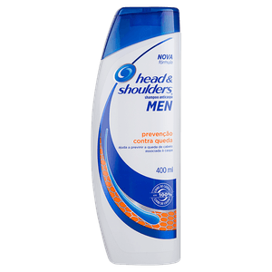 Shampoo Anticaspa Head & Shoulders Men Prevenção Contra Queda Frasco 400ml