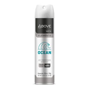 Desodorante Antitranspirante Aerosol Above Men Elements Ocean 150ml