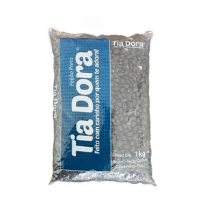 Feijão Preto Tia Dora 1Kg