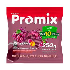 Suco Refresco em Pó Promix Uva 250g