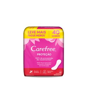 Carefree Protetor Diário Proteção com fragrância 40x1