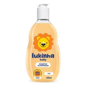 Shampoo Infantil Glicerinado Lukinha 200ml