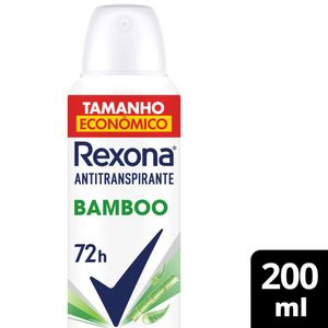 Desodorante Antitranspirante Aerosol Rexona Bamboo 200ml