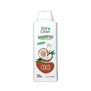 Shampoo E Condicionador Pet Clean Coco Pré-lavagem 700ml