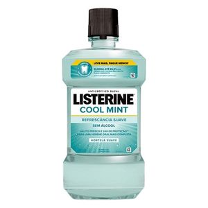 Enxaguante Bucal Listerine Cool Mint Sem Álcool 1 Litro