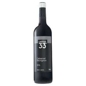 Vinho Argentino Tinto Seco Latitud 33º Cabernet Sauvignon Mendoza Garrafa 750ml