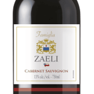 Vinho Tinto Chileno Reservado Zaeli Cabernet Sauvignon 750ml