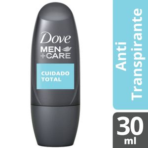 Desodorante Antitranspirante Roll-On Compacto Dove Men+Care Cuidado Total 30ML