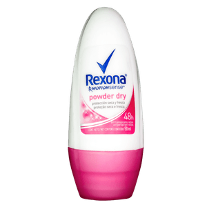 Desodorante Antitranspirante Roll-on Feminino Rexona Powder Dry 50ml