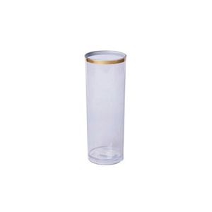 Copo Long Dring Gold Transparente 330ml