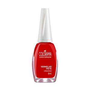 Esmalte Cremoso Colorama Vermelho Ivete 8ml