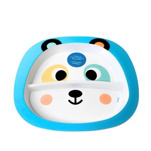 Pratinho Infantil Buba com Divisórias Bubazoo Panda