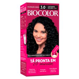 Tinta Biocolor Mini Kit 3.0 Castanho Escuro