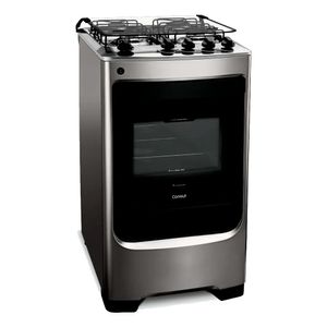 Fogão 4 Bocas CFO4NAR Mesa de Inox Consul Inox Bivolt