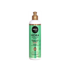 Creme Para Pentear Salon Line 3 Em 1 Hidra Restauração Intensa Babosa 300ml