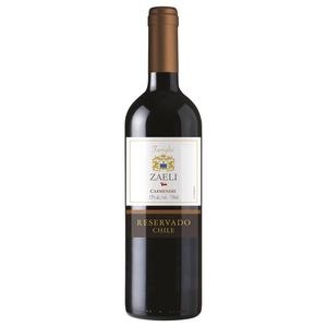 Vinho Tinto Chileno Reservado Zaeli Carmenere 750ml