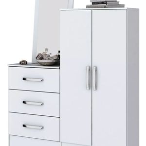 Cômoda Henn 2 Portas 3 Gavetas B700 Branco