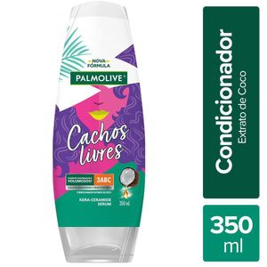 Condicionador Palmolive Cachos Livres Extrato de Coco 350ml