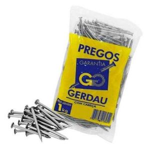 Prego Gerdau 2.1/2x10 18x27