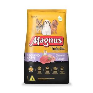 Ração Magnus Cães De Pequeno Porte Carne e Frango 10,1kg