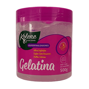 Modelador Gelatina Superfinalizadores Rosa Kolene