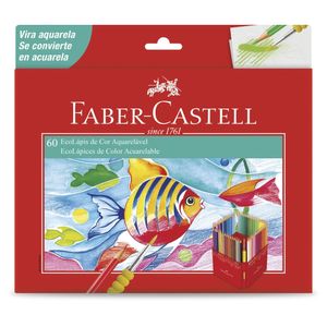 Lápis de Cor Ecolápis Aquarelavel Faber Castell