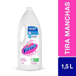 Tira Manchas Vanish Líquido Crystal White para roupas brancas 1,5L