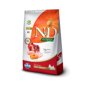 Ração ND Pumpkin para Cães Adultos Sabor Frango Mini 2,5kg