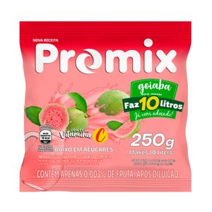 Suco Refresco Em Pó Promix Goiaba 250g