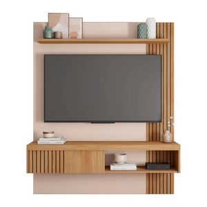 Pinel para TV até 55'' Jade Caemmun Buriti/Off White