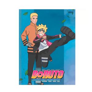 Caderno Brochura Universitário São Domingos Boruto 80 Folhas Estampas Sortidas