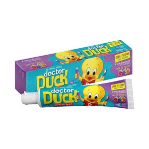 Creme Dental Gel Doctor Duck Sem Flúor