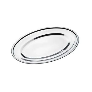 Travessa Oval Padia Oval Economy Inox 20Cm