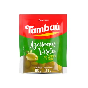 Azeitona Verde Tambaú com Caroço Almofada 80g