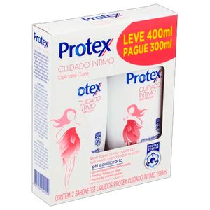 Sabonete Liquido Intimo Protex Leve 400 Pague 300ml