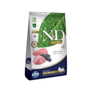 Ração ND Prime para Cães Adultos de Pequeno Porte Sabor Cordeiro Nini 800g