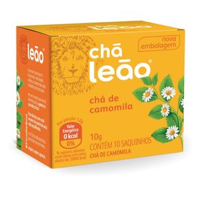 Chá Camomila Leão Fuze Caixa 10g