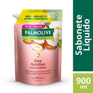 SABONETE LIQUIDO PALMOLIVE NATURALS OLEO NUTRITIVO CAMELIA REFIL 900ML