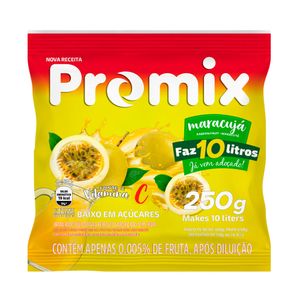 Suco Refresco em Pó Promix Maracujá 250g