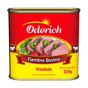 Fiambre Bovino Oderich Lata 320g